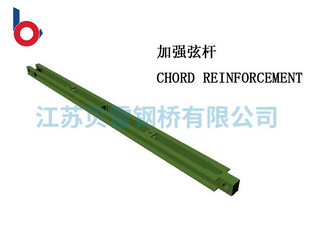 貝雷鋼橋加強弦桿怎么區分陰頭和陽頭